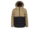 Under Armour Pronto polyester gewatteerd jack voor kinderen (Kameel/Zwart)