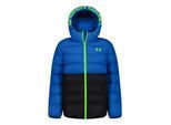 Under Armour Pronto polyester gewatteerd jack voor kinderen (Marineblauw/Techblauw)