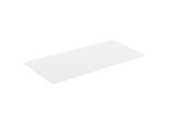 Voleo Oberplatte, Weiß, Glas, 40.50x0.40x90.30 cm, Wohnzimmer, TV Möbel, TV-Aufsätze