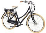 E-Bike TRETWERK "Aurora" Gr. 50, schwarz, Elektrofahrräder, 50cm, 28 Zoll (71,12cm), Pedelec, Elektrofahrrad für Damen u. Herren