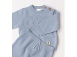 Shorts IDO "BABY BOY TWO PIECES SET", Mädchen, Gr. 3, EURO-Größen, light blau, 100% Baumwolle, Hosen Shorts
