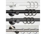 Gardinenring LIEDECO "Stilring mit Faltenlegehaken", weiß, Ø:27cm, Gardinenbefestigungen, Gardinenring, Robust, Geräuscharm, Strapazierfähig