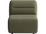 Sessel SIT & MORE "Scrabble", olive, B:88cm H:80cm T:100cm, 100% Polyester, Sessel, Sessel, Modernes Design in verschiedenen Stoffarten