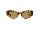 AllSaints Calypso Cat Eye-zonnebril voor dames (Amber Marmer)