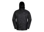 Mountain Warehouse Heren Pakka II Waterdichte Jas (Zwart)