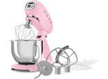 SMEG Küchenmaschine "SMF05", rosa (pink), B:40,5cm H:37,8cm T:22,1cm, Küchenmaschinen, Küchenmaschine