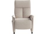 TV-Sessel SIT & MORE "Cremona Comfort Plus", beige, B:87cm H:114cm T:89cm, 100% Polyester, Sessel, TV-Sessel, bis 200 Kg belastbar, mit Herz-Waage Funktion