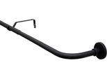 Gardinenstange GARDINIA "Set Lisa 1-Lauf mit Bogen Ø 19 mm", schwarz, Ø:19mm, Metall, Gardinenstangen, Gardinenstange, 1-Lauf mit Bogen