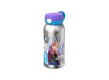 Trinkflasche MEPAL "Edelstahl-Trinkflasche mit Klappdeckel Campus 600 ml", bunt (frozen friends), H:19,5cm, Trinkflaschen, Trinkflasche, Spülmaschinengeeignet