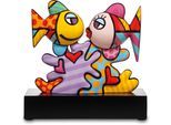 Sammelfigur GOEBEL "Figur Romero Britto - "Ocean Love", bunt, B:30cm H:31cm T:12cm, Porzellan, Dekofiguren, Sammelfigur