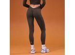 MP Damen Tempo Leggings mit abgesenktem Bund – Kakao - XS