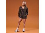 MP Damen Basics Hoodie mit Reißverschluss - Kakao - XS