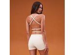 MP Damen Tempo Tank-Top mit offenem Rücken – Coconut - M