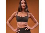 MP Damen Tempo Scrunch Minimal Sport-BH – Kakao - L