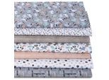 Patchwork- und Quiltpaket "Hunde", grau-color