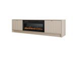 Mirjan24 Tv-Lowboard, Sand, Holzwerkstoff, Rechteckig,Rechteckig, 182x48x40 cm, Wohnzimmer, Wohnwände, Lowboards, Lowboards stehend