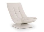 Juskys Relaxsessel, Beige, Textil, 58x85x100 cm, Wohnzimmer, Sessel, Relaxsessel
