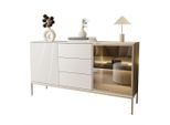 Lookway Sideboards, Kaschmir, Holzwerkstoff, 154x83x39 cm, Wohnzimmer, Kommoden & Sideboards, Sideboards