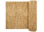 urfence Balkon-Sichtschutz, Braun, Naturmaterialien, Rechteckig, 300x100 cm, Sonnenschutz & Sichtschutz, Sichtschutz Garten, Balkon Sichtschutze