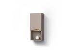Livinity® Badschrank, Greige, Holzwerkstoff, 1 Fächer, Rechteckig, 30x67x17 cm, Badezimmer, Badezimmerschränke, Hängeschränke