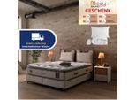 Bambi Boxspringbett, Braun, Holz, Metall, 90x200 cm, Schlafzimmer, Betten, Boxspringbetten