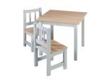 Roba Kindersitzgruppe, Taupe, Sonoma Eiche, Holzwerkstoff, 2-Sitzer, Quadratisch,Quadratisch, 56x49x56 cm, Kinder- & Jugendzimmer, Kindermöbel, Kindersitzmöbel & -tische, Kindersitzgruppen