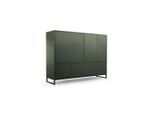 Agmat-Furniture Kommode, Grün, Holzwerkstoff, 160x120x45 cm, Wohnzimmer, Kommoden & Sideboards, Kommoden