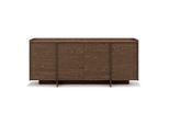 Beautysofa Kommode, Dunkelbraun, Holzwerkstoff, 200x90x38 cm, Wohnzimmer, Kommoden & Sideboards, Kommoden