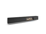 Skraut Home Lowboard, Schwarz, Holzwerkstoff, Rechteckig,Rechteckig, 368x45x35 cm, Wohnzimmer, Wohnwände, Lowboards, Lowboards stehend