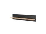 Vicco Wandregal, Eiche Wotan, Holzwerkstoff, 1 Fächer, Rechteckig, 100x20x17.2 cm, Wohnzimmer, Regale, Wandregale
