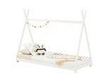Idimex Tipibett, Weiß, Holz, Kiefer, Mode, 95x167x205 cm, FSC Mix, Kinder- & Jugendzimmer, Kindermöbel, Kinderbetten, Hausbetten