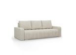 Mebligo Sofa, Beige, Textil, 3-Sitzer, 97x87x227 cm, Wohnzimmer, Sofas & Couches, Sofas, 3-Sitzer Sofas