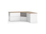 Vicco Wohnwand, Weiß, Holzwerkstoff, Rechteckig, 68x50x38.2 cm, Wohnzimmer, Wohnwände, Anbauwände