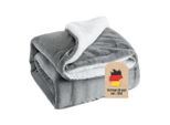Kuscheldecke, Grau, Textil, 150x200 cm, Wohntextilien, Decken, Kuscheldecken