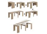 Dmora Tisch, Braun, Holzwerkstoff, 90x78x51 cm, Wohnzimmer, Wohnzimmertische, Konsolentische