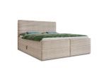 Sofnet Boxbett, Beige, Textil, H3, Rechteckig, 140x200 cm, Schlafzimmer, Betten, Boxspringbetten