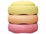 Balancetrainer STAPELSTEIN "Original warm pastel", bunt, Balancetrainer, Kinder, B/H/L: 12cm Ø 27,5cm, Polypropylen, 180 g leicht und bis zu 180 kg belastbar, H:12cm Ø:27,5cm