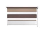 Homeware , Braun, Weiß, Dunkelbraun, Hellbraun , Textil , Streifen , 60x160 cm , Länge universell einstellbar ,