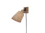 Good & Mojo , Naturfarben , 15x22x15 cm , LED-Leuchtmittel austauschbar ,
