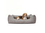 PAW WOW Hundebett ANTON Cord Grau L
