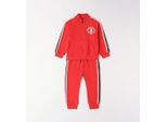 Sportanzug IDO "BABY BOY TWO PIECES SET", Mädchen, Gr. 24M, rot, 100% Baumwolle, Sportanzüge