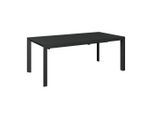 Ambia Garden Gartentisch, Anthrazit, Metall, rechteckig, eckig, 195x255x75 cm, ausziehbar, Gartenmöbel, Gartentische, Gartentische ausziehbar