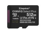 Kingston Canvas Select Plus - Flash-Speicherkarte - 512 GB