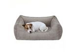 PAW WOW Hundebett ANTON Cord Grau M