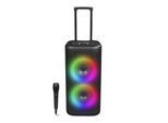 Denver TSP-353 Bluetooth Trolley-Lautsprecher– 400W, Mikrofon, schwarz