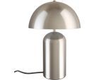 tectake Retro-Tischlampe, Nickel, Metall, 25x37x25 cm, CE, Lampen & Leuchten, LED Beleuchtung, LED-Tischleuchten