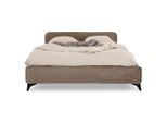 Idimex Polsterbett, Greige, Textil, Mode, 140x200 cm, Schlafzimmer, Betten, Polsterbetten