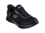 Skechers GO WALK Flex Textile Herrenschwarze Sneakers