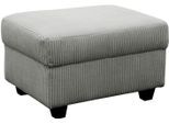 Hocker OTTO HOME "Faxe", hellgrau, B:67cm H:42cm T:52cm, 90% Polyester, 10% Nylon, Hocker, Hocker, Polsterhocker passend zum Sofa, Breite 67 cm, individuell kombinieren