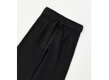 Outdoorhose SARABANDA "BABY GIRL TROUSERS", Mädchen, Gr. 18M, EURO-Größen, schwarz, 67% Viskose, 33% Leinen, Hosen Outdoorhose